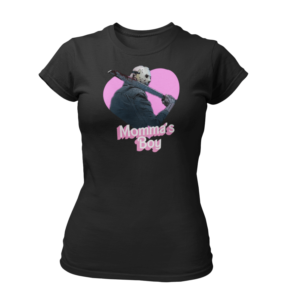 Women's Momma's Boy (Jason Voorhees) T-Shirt