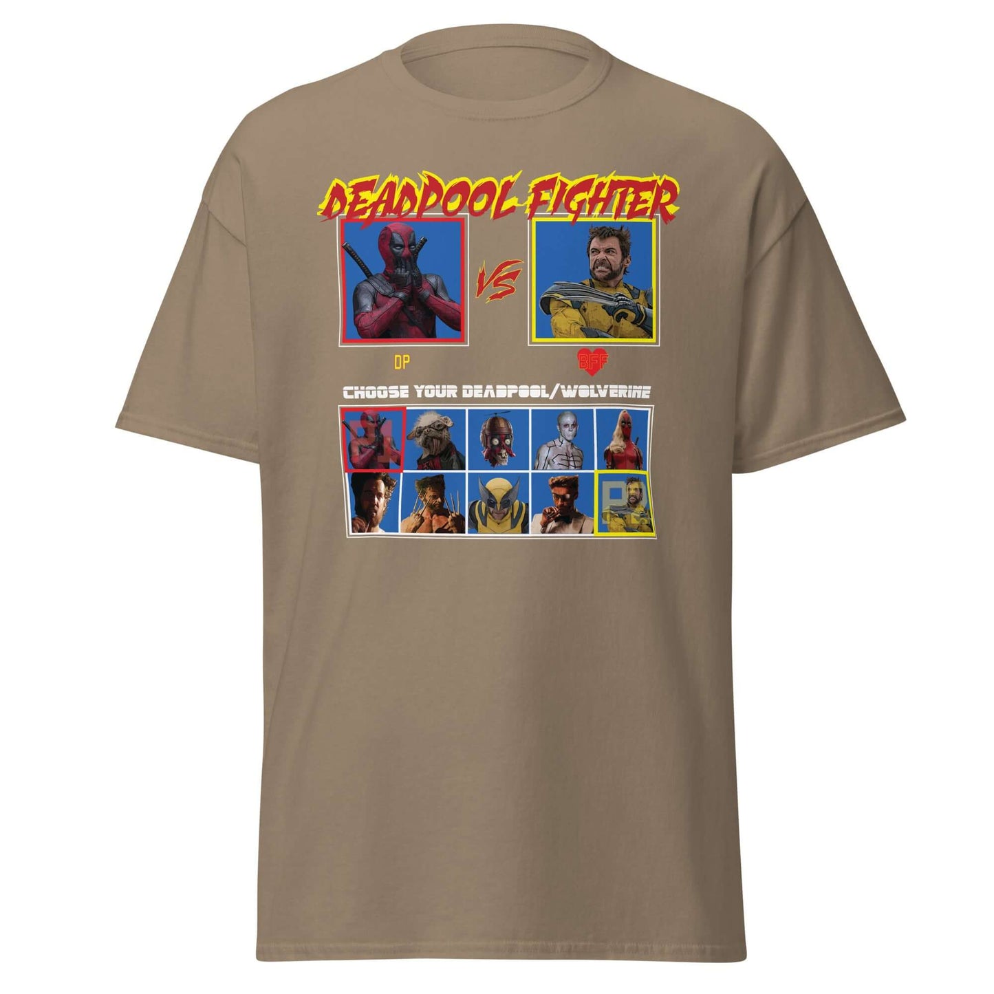 Deadpool Fighter (DP vs. Wolverine) T-Shirt