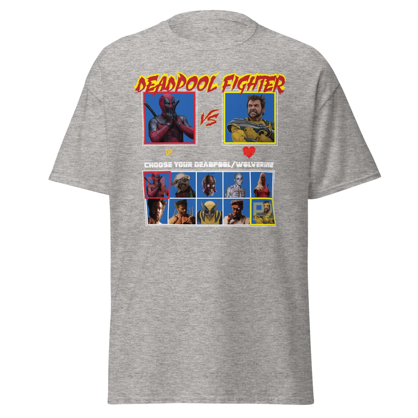 Deadpool Fighter (DP vs. Wolverine) T-Shirt