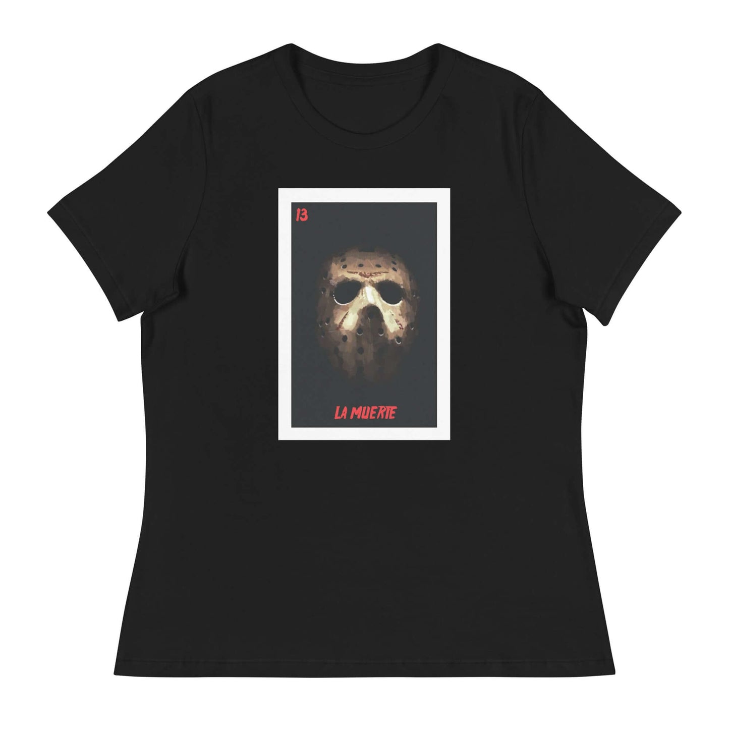 Women's El Muerte (Jason Voorhees) Loteria T-Shirt