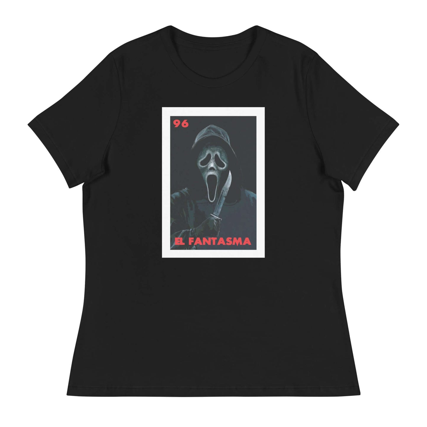 Women's El Fantasma (Ghostface) Loteria T-Shirt