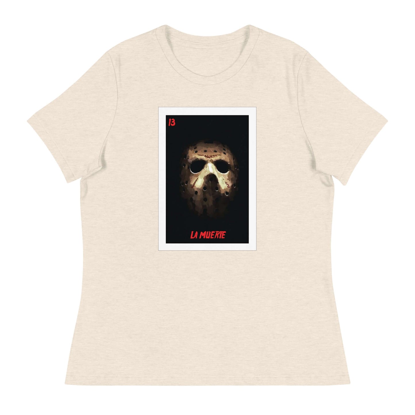 Women's El Muerte (Jason Voorhees) Loteria T-Shirt