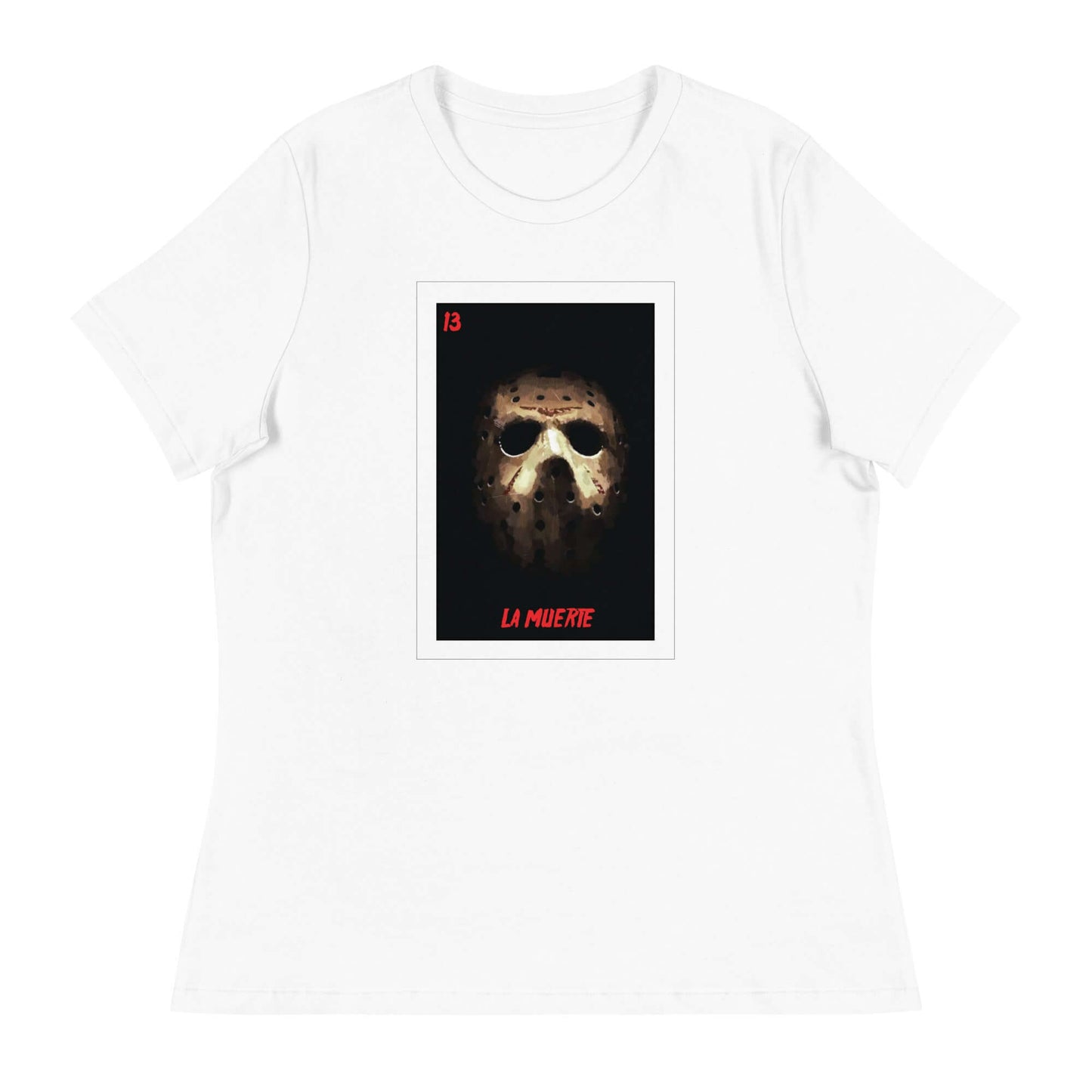 Women's El Muerte (Jason Voorhees) Loteria T-Shirt