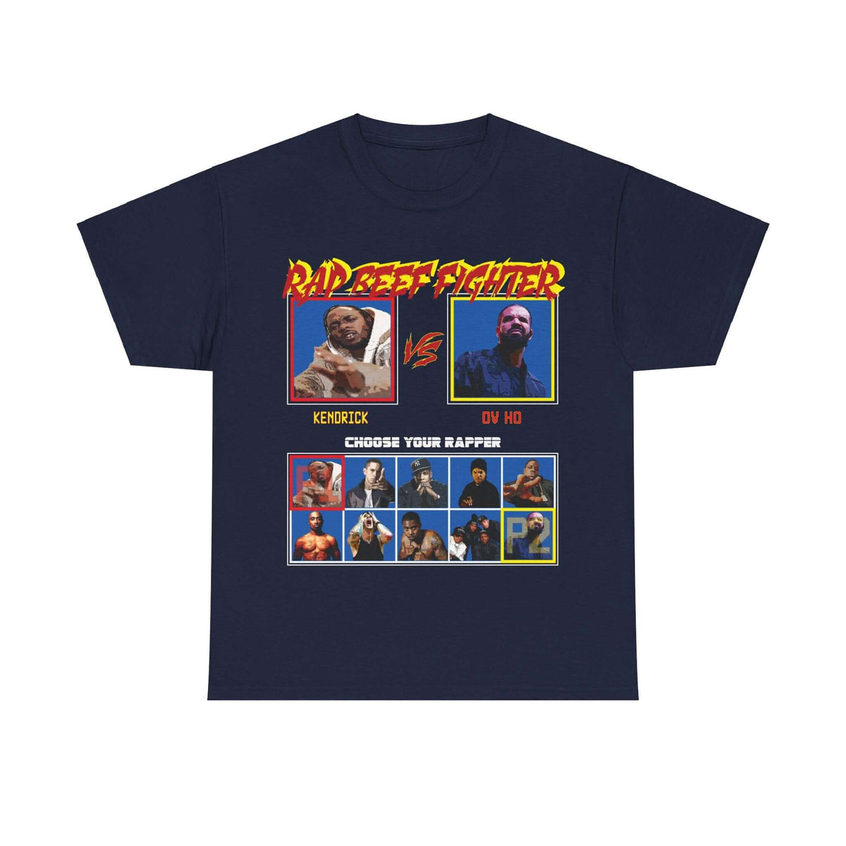 Rap Beef Fighter (Kendrick vs. Drake) T-Shirt