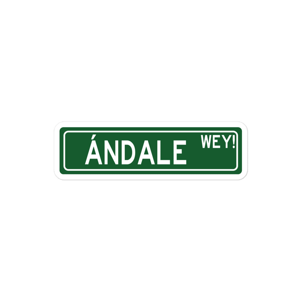 Ándale Wey Sticker (Let&#39;s Go Dude)