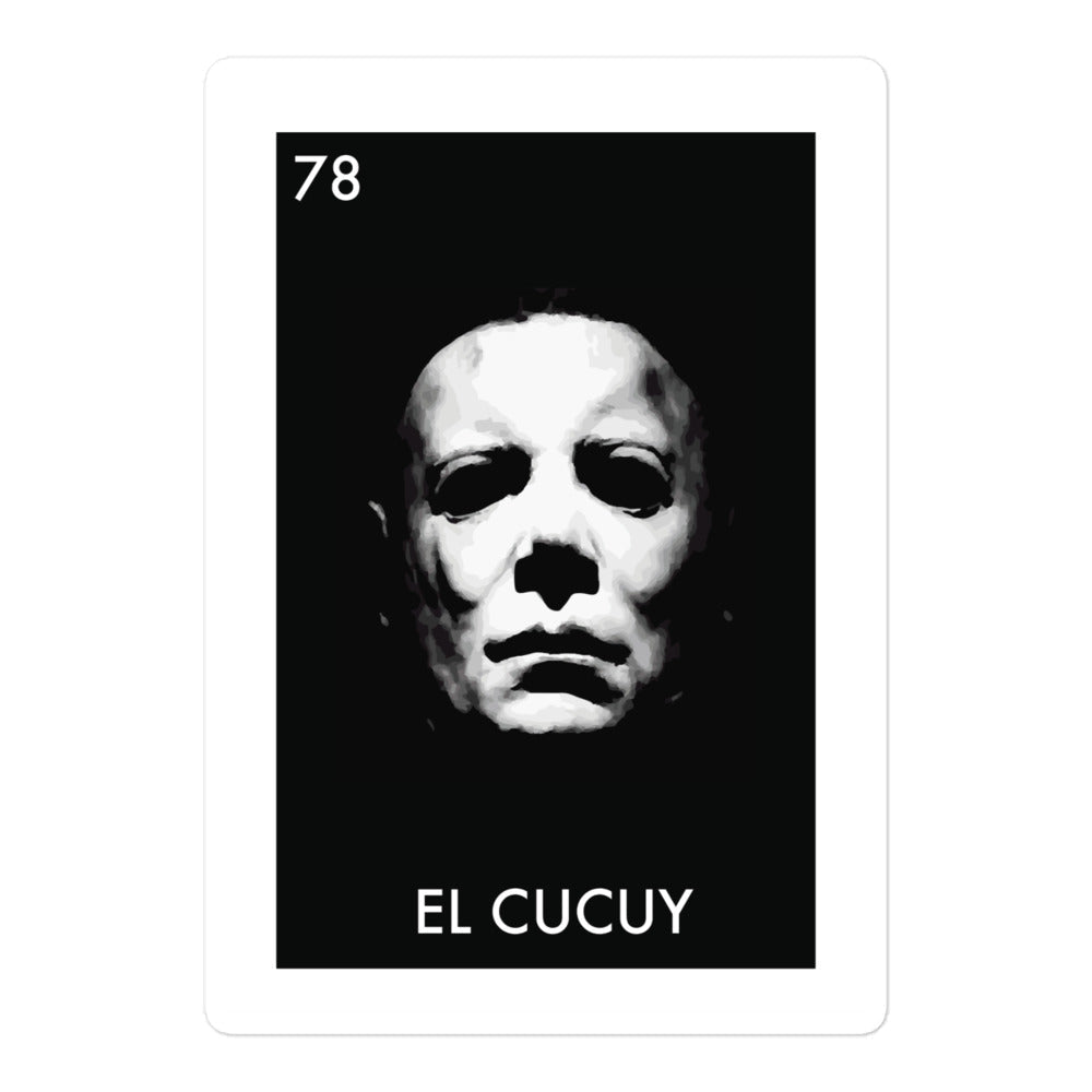 El Cucuy Loteria Sticker