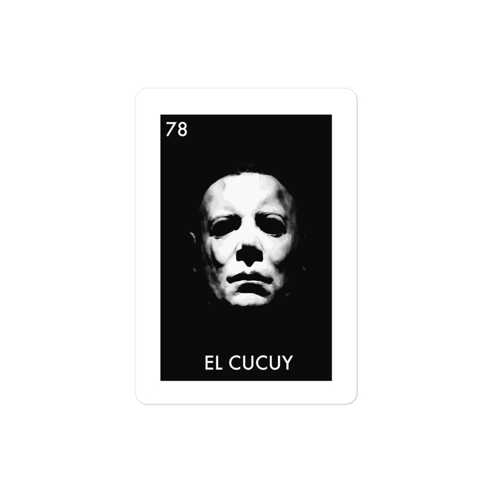 El Cucuy Loteria Sticker