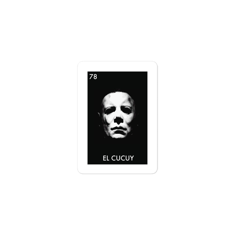 El Cucuy Loteria Sticker