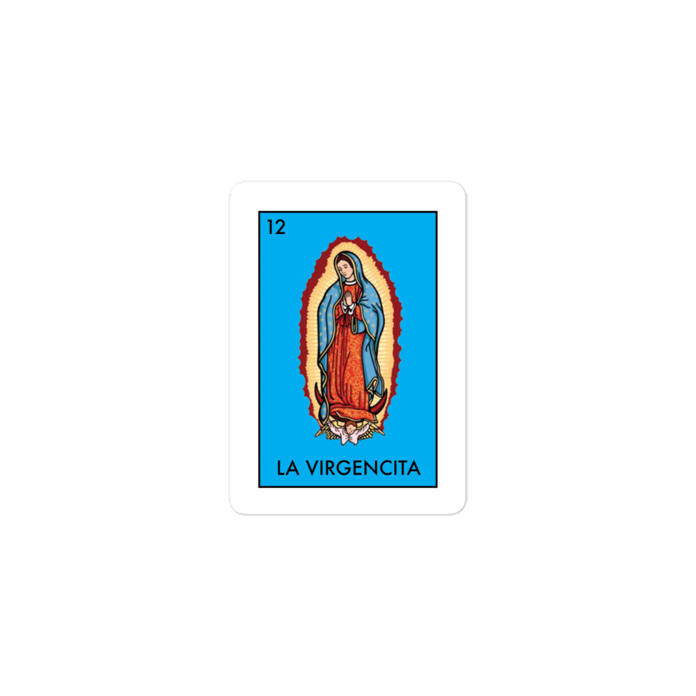 Loteria La Virgencita Pegatina