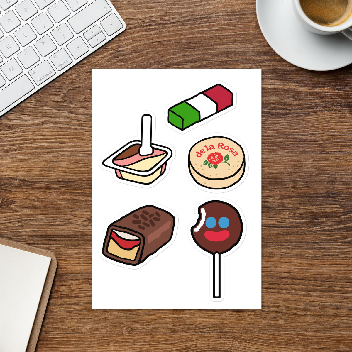 Mexican Sweet Treats Sticker Sheet