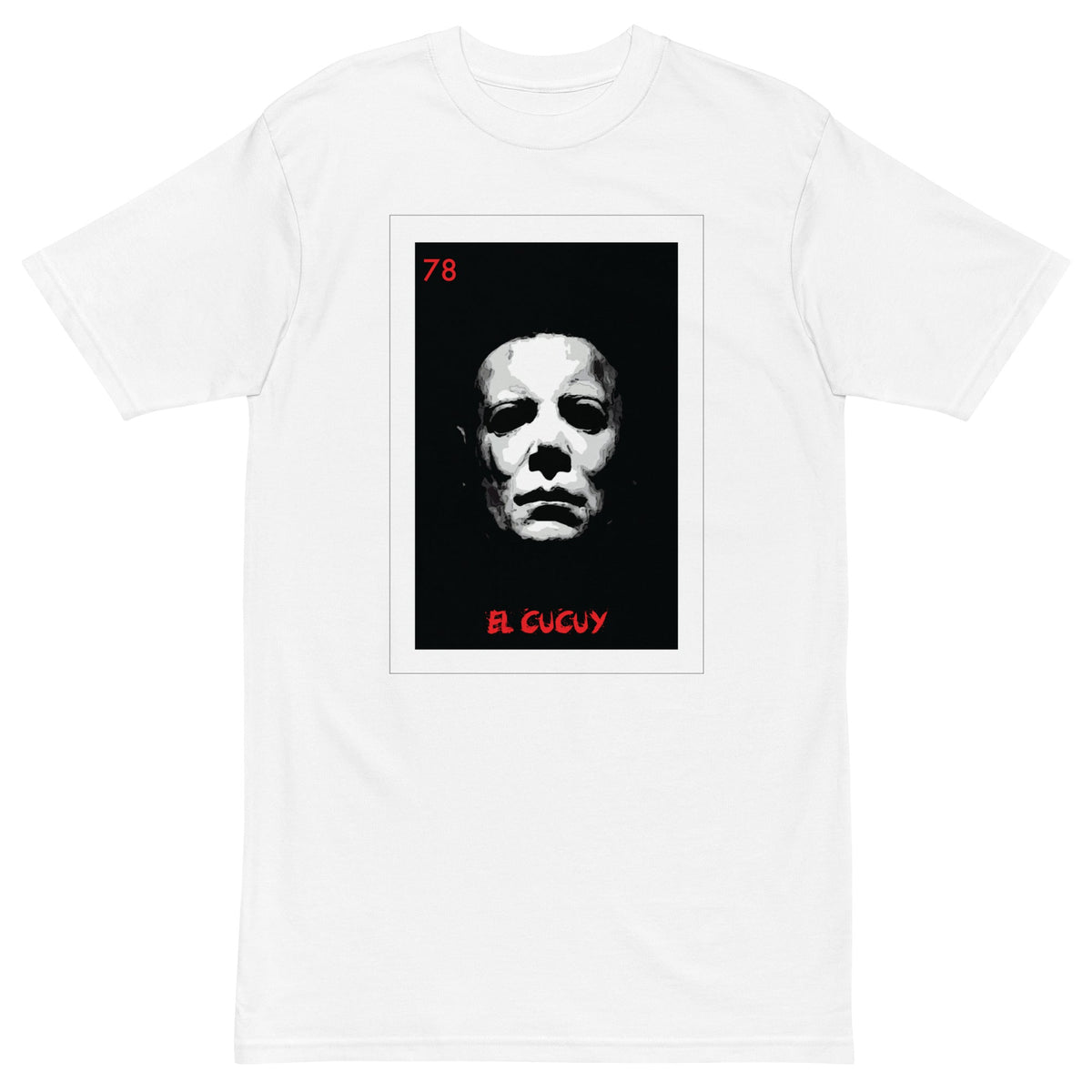 Men’s El Cucuy (Michael Myers) Loteria T-Shirt