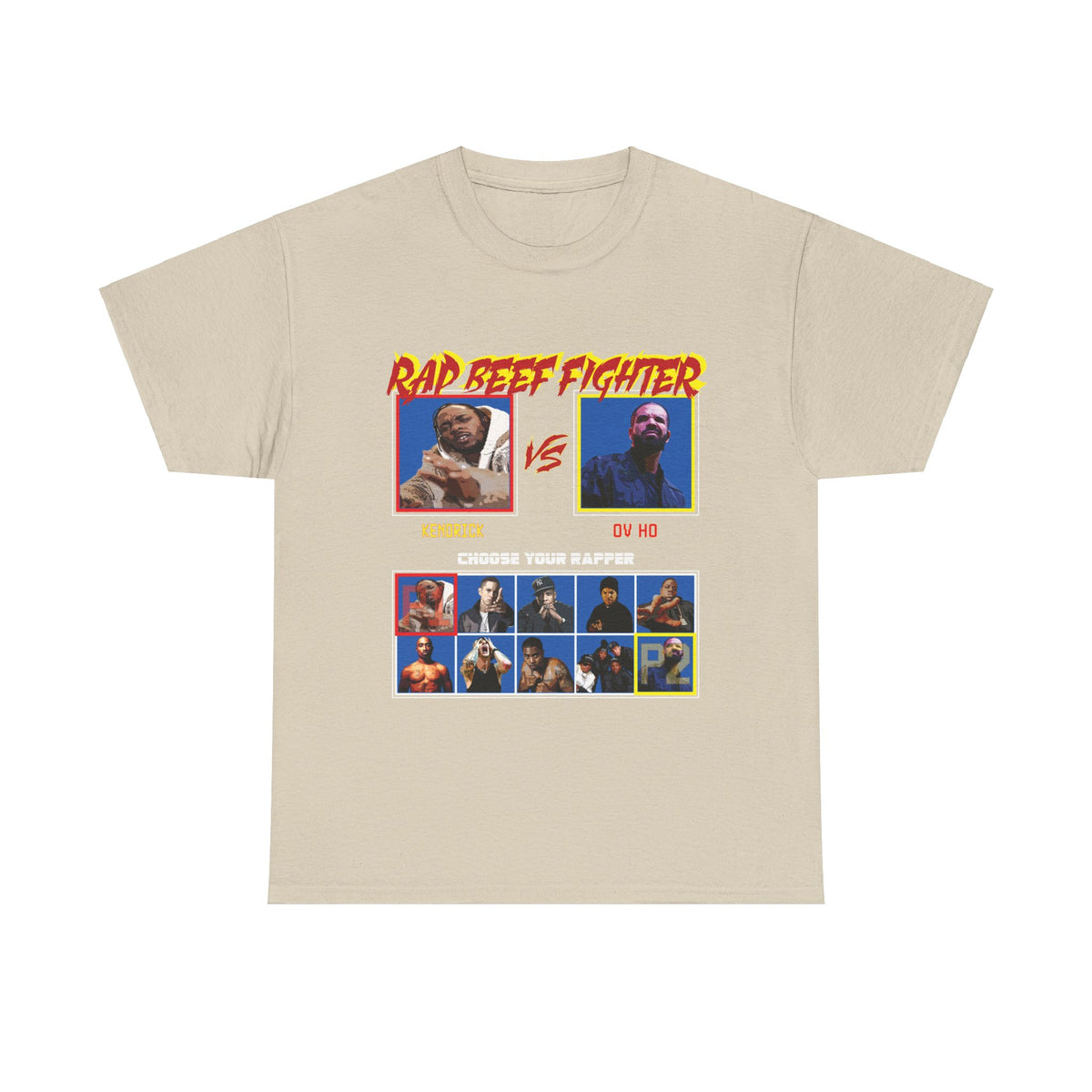 Rap Beef Fighter (Kendrick vs. Drake) T-Shirt