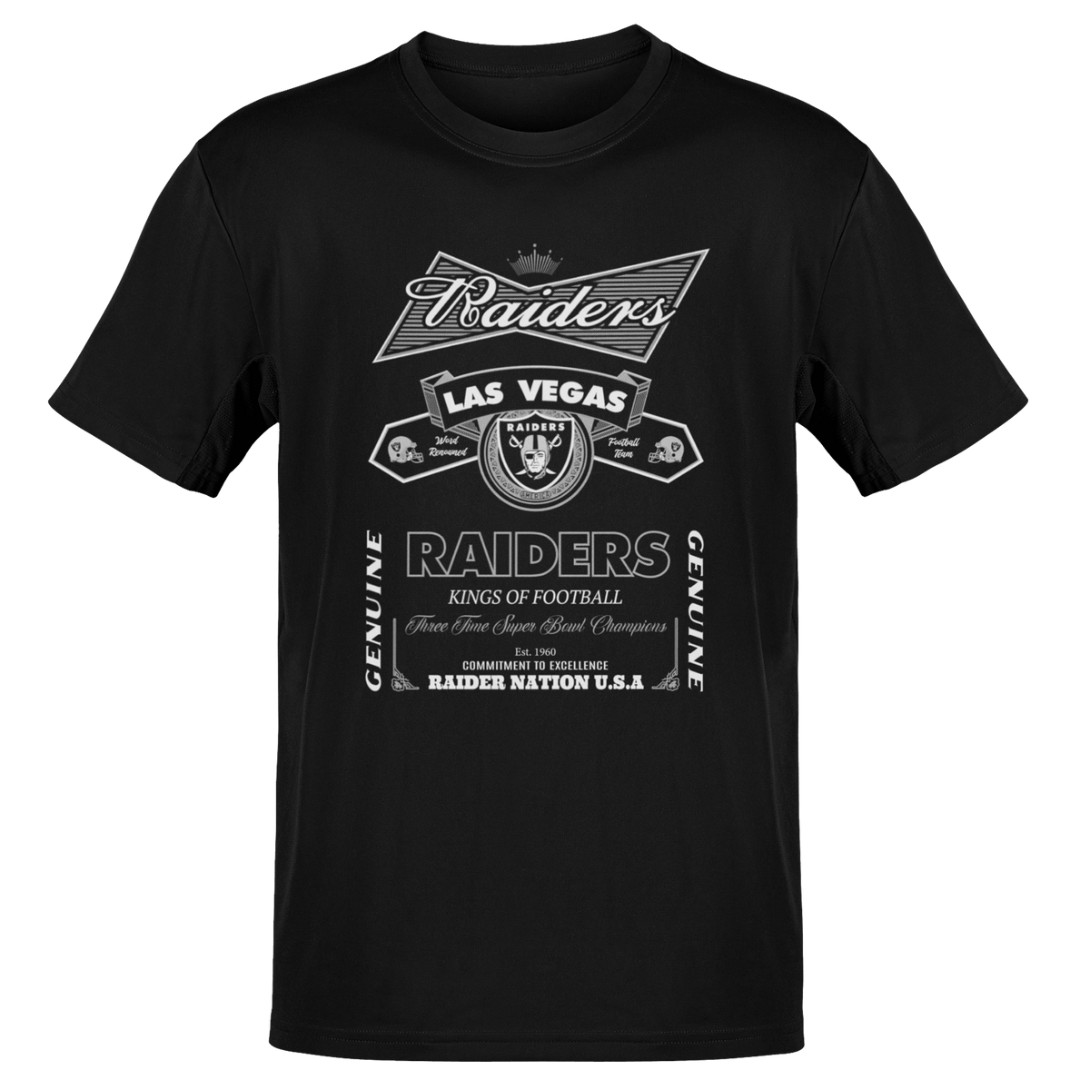 Raiders Kings of Football T-Shirt