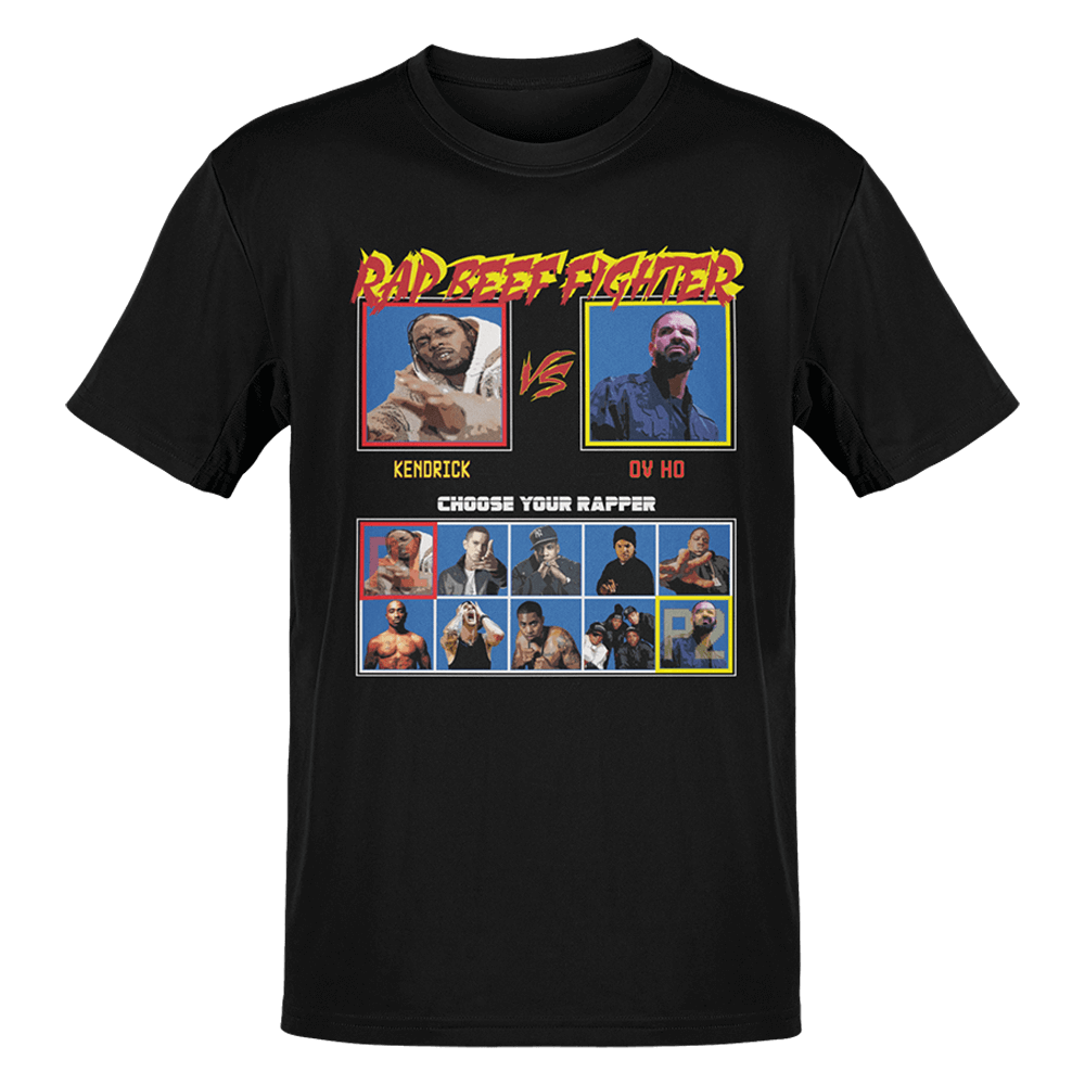 Rap Beef Fighter (Kendrick vs. Drake) T-Shirt