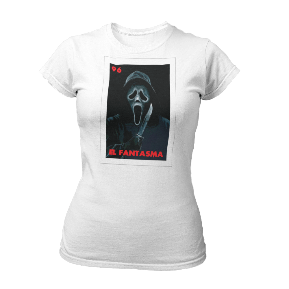 Women's El Fantasma (Ghostface) Loteria T-Shirt