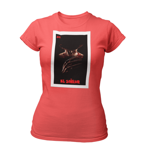 Women's El Soñador (Freddy Krueger) Loteria T-Shirt