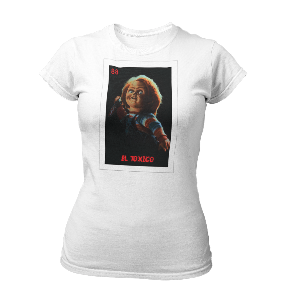 Women&#39;s El Tóxico (Chucky) Loteria T-Shirt