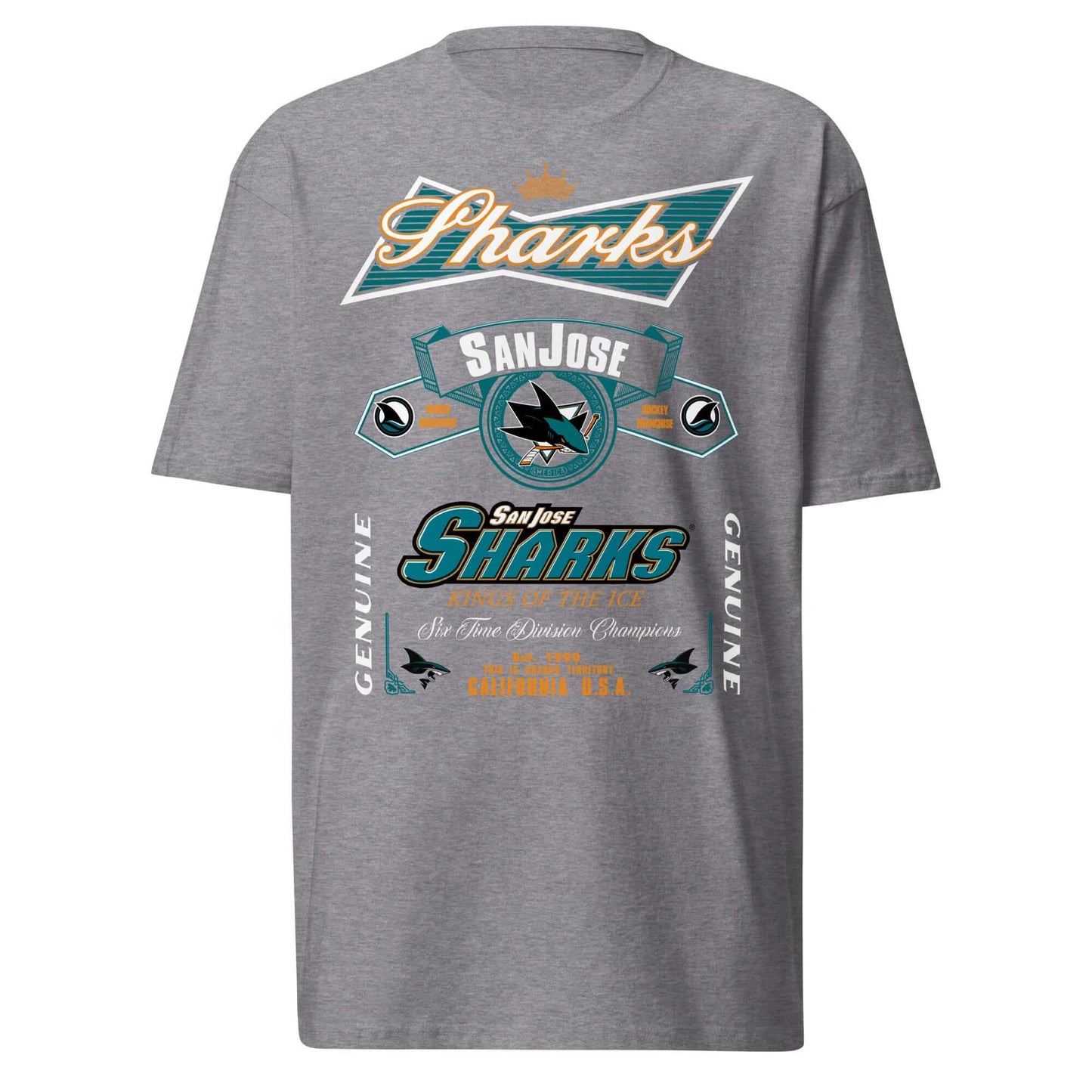 SJ Sharks Kings of the Ice T-Shirt