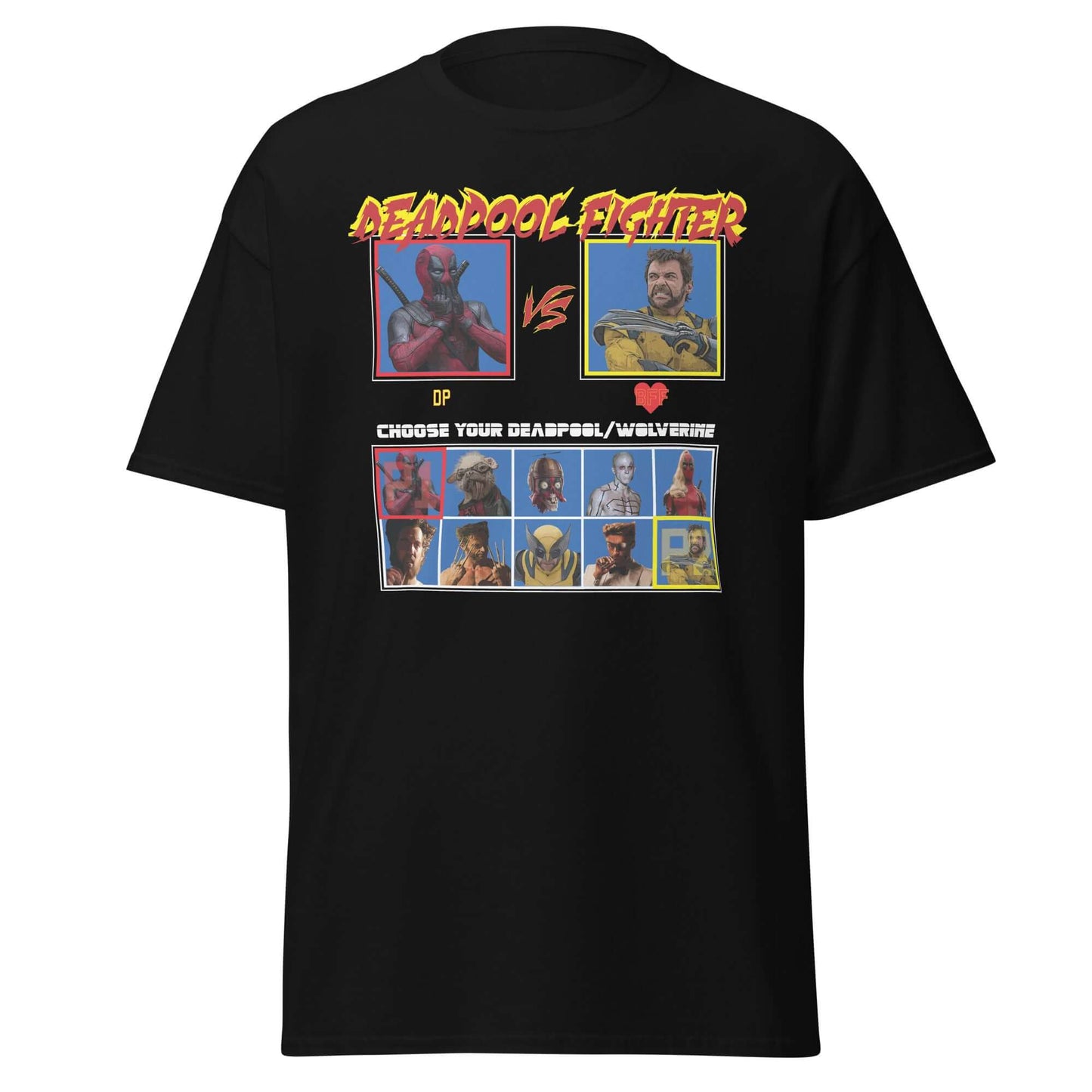 Deadpool Fighter (DP vs. Wolverine) T-Shirt