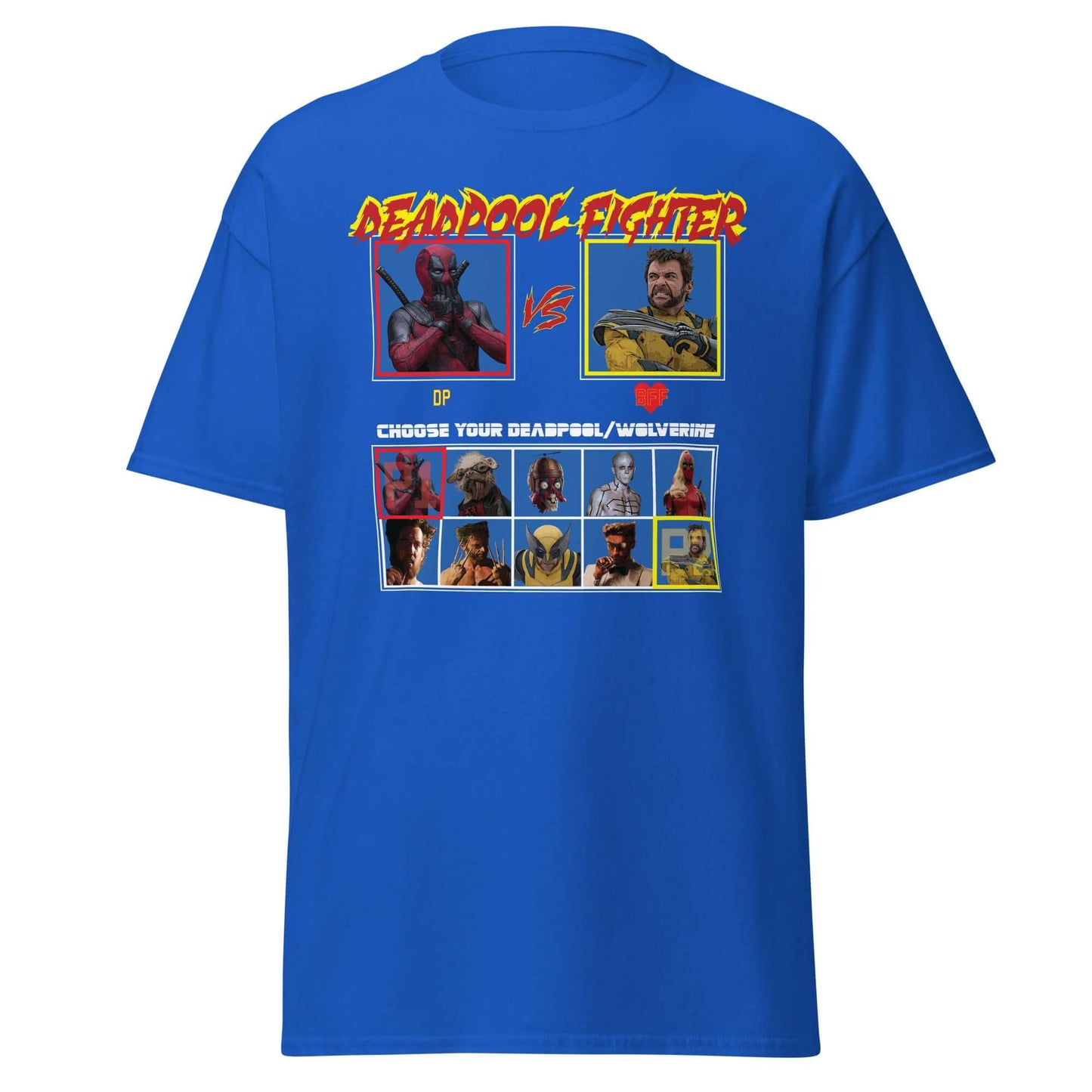 Deadpool Fighter (DP vs. Wolverine) T-Shirt