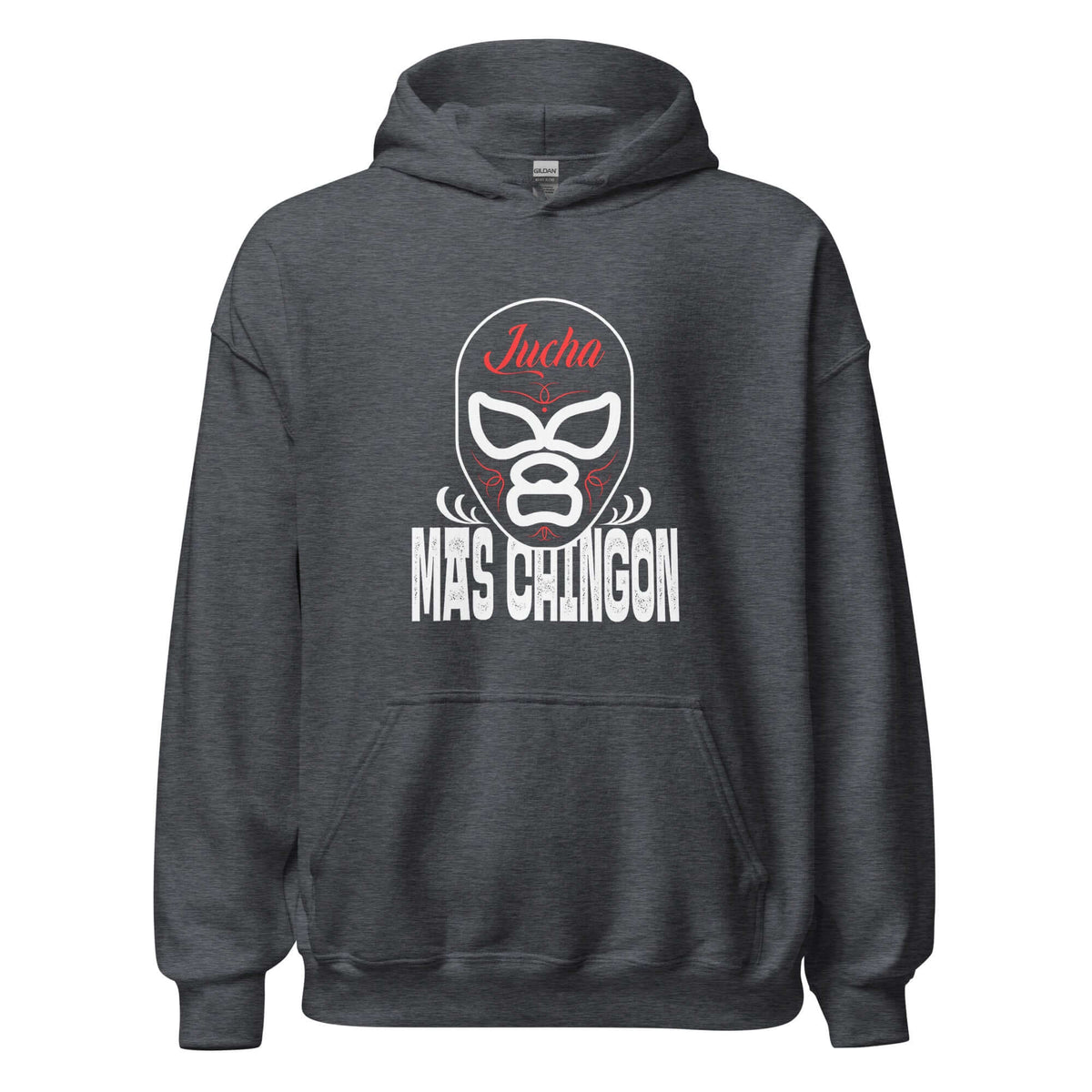 Lucha Mas Chingón Hoodie (Bad Ass Wrestler)