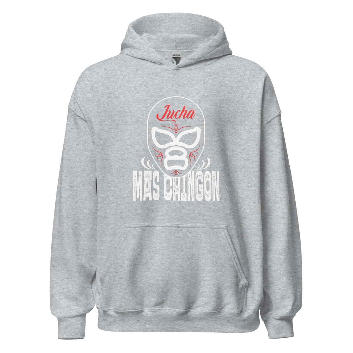 Lucha Mas Chingón Hoodie (Bad Ass Wrestler)