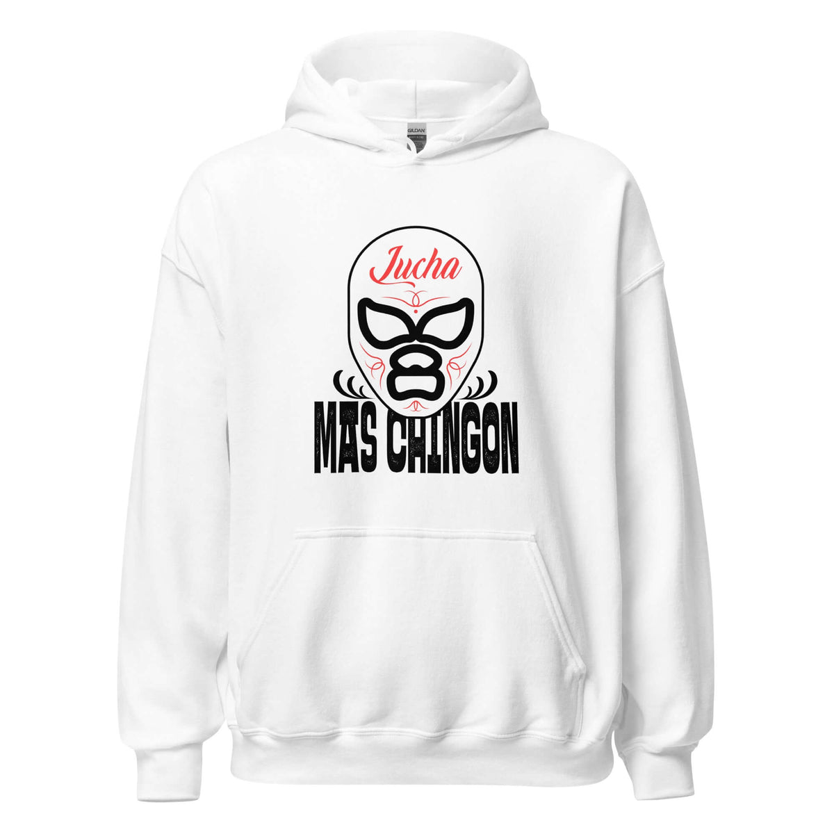 Lucha Mas Chingón Hoodie (Bad Ass Wrestler)