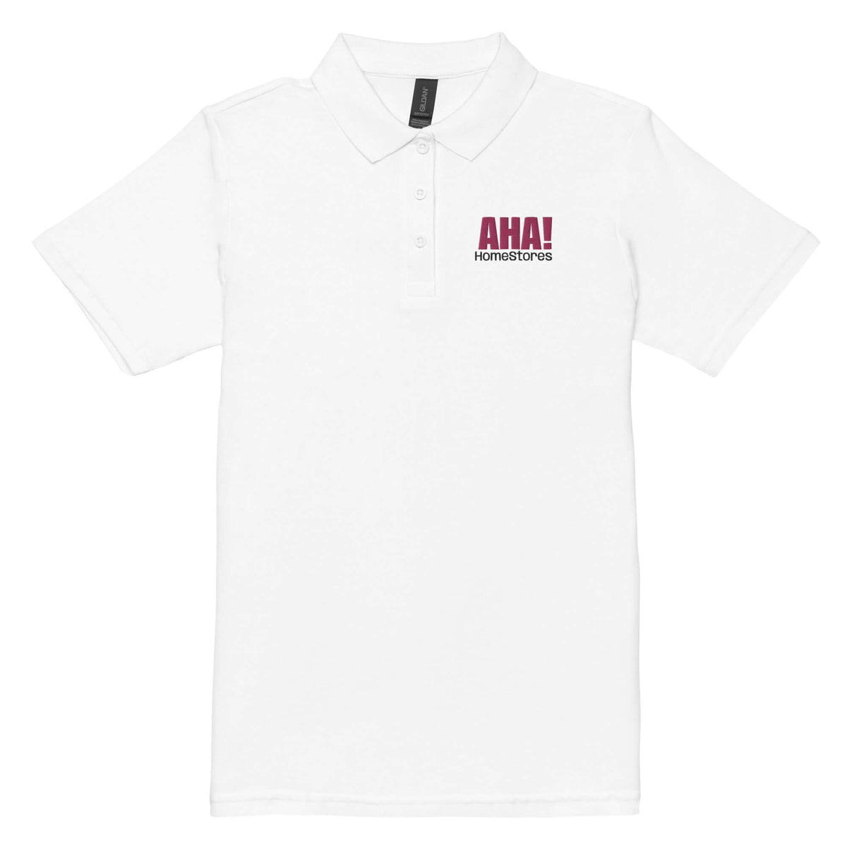 Women’s AHA HomeStores polo shirt