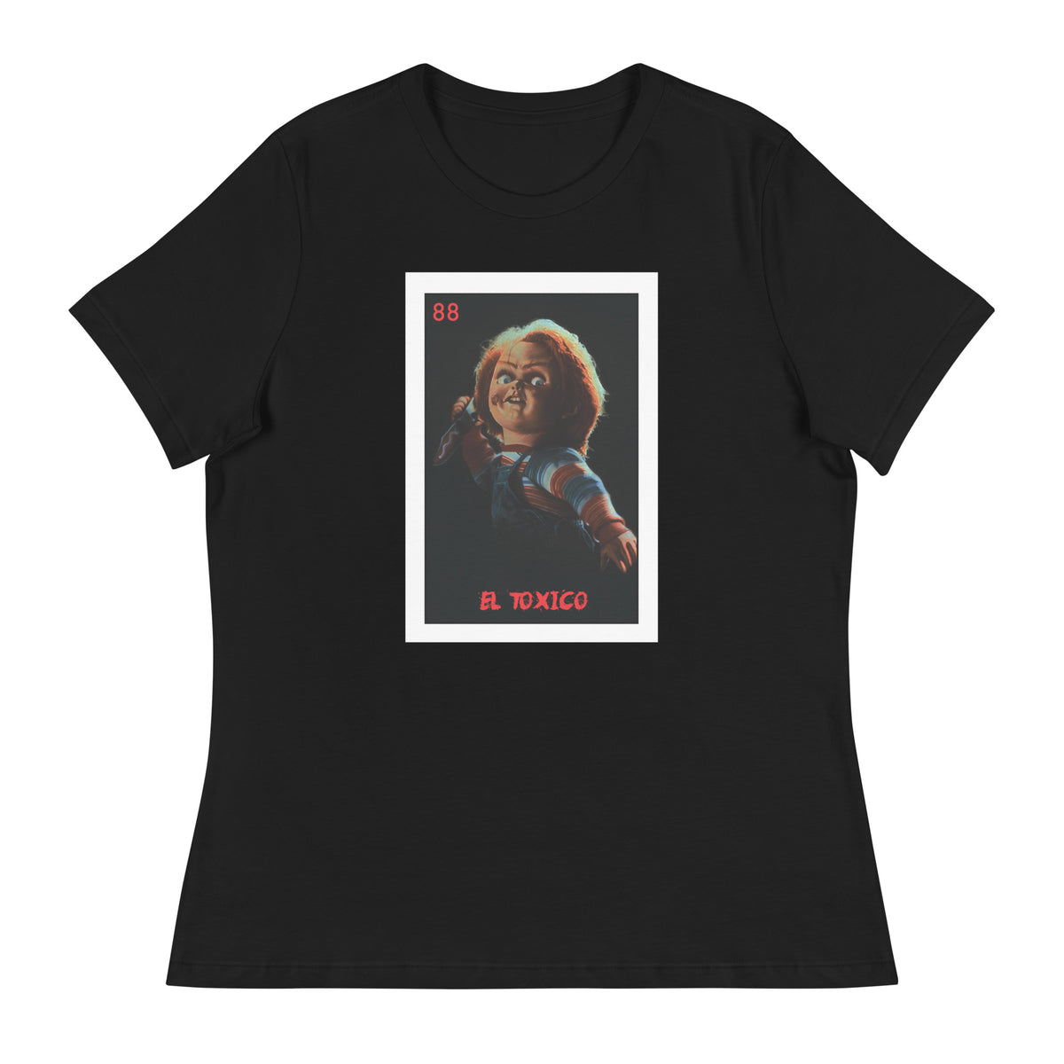 Women&#39;s El Tóxico (Chucky) Loteria T-Shirt