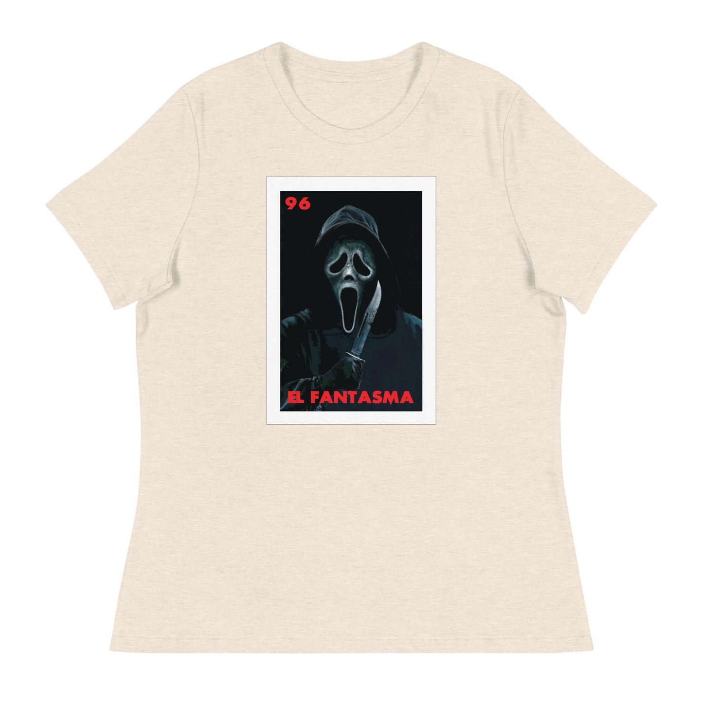 Women's El Fantasma (Ghostface) Loteria T-Shirt