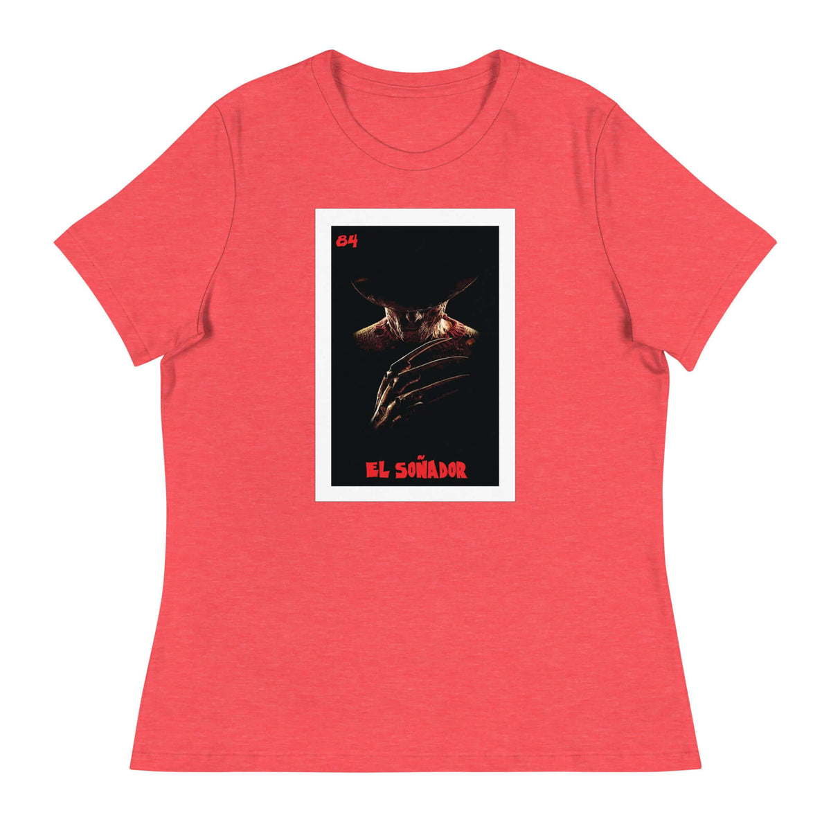 Women&#39;s El Soñador (Freddy Krueger) Loteria T-Shirt