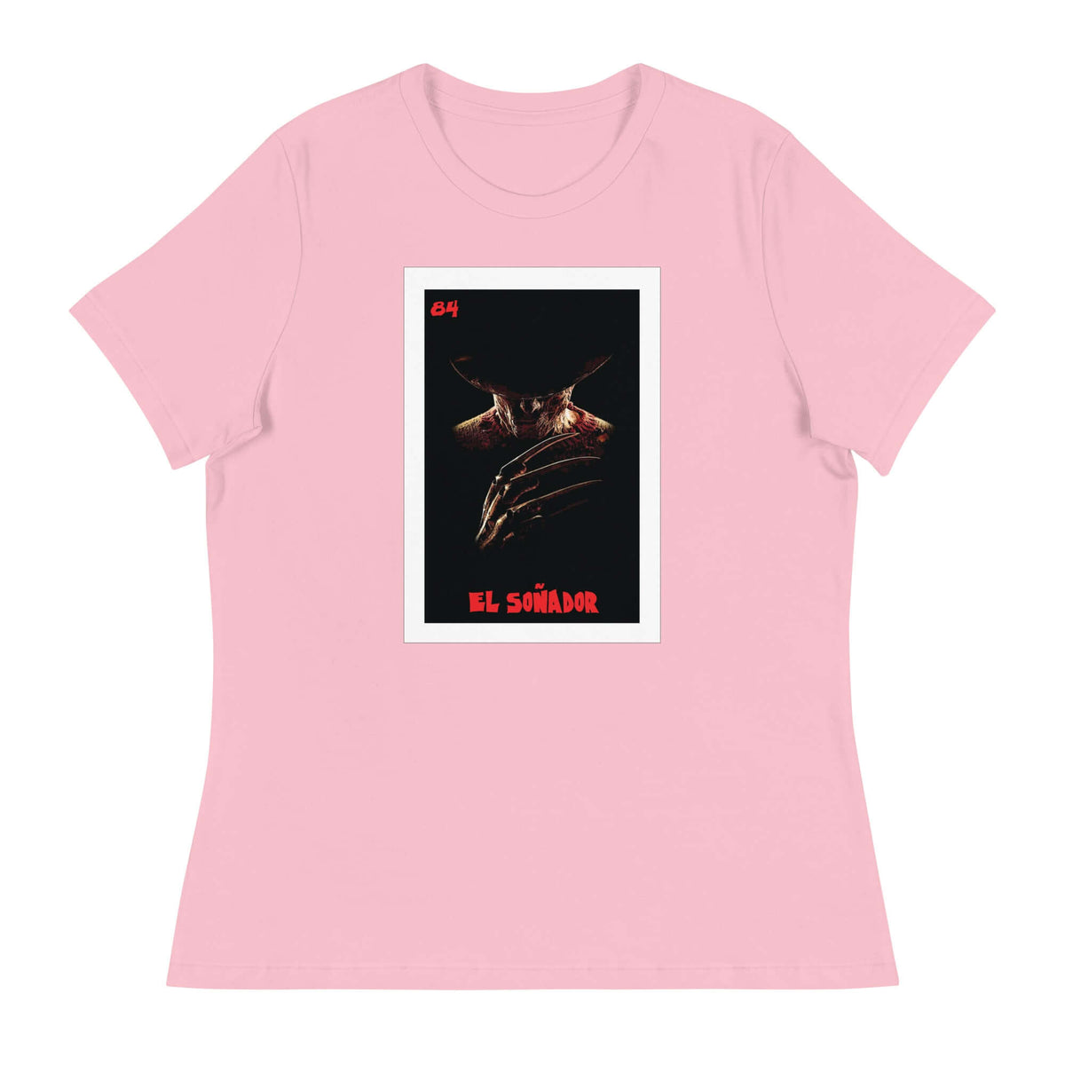 Women&#39;s El Soñador (Freddy Krueger) Loteria T-Shirt