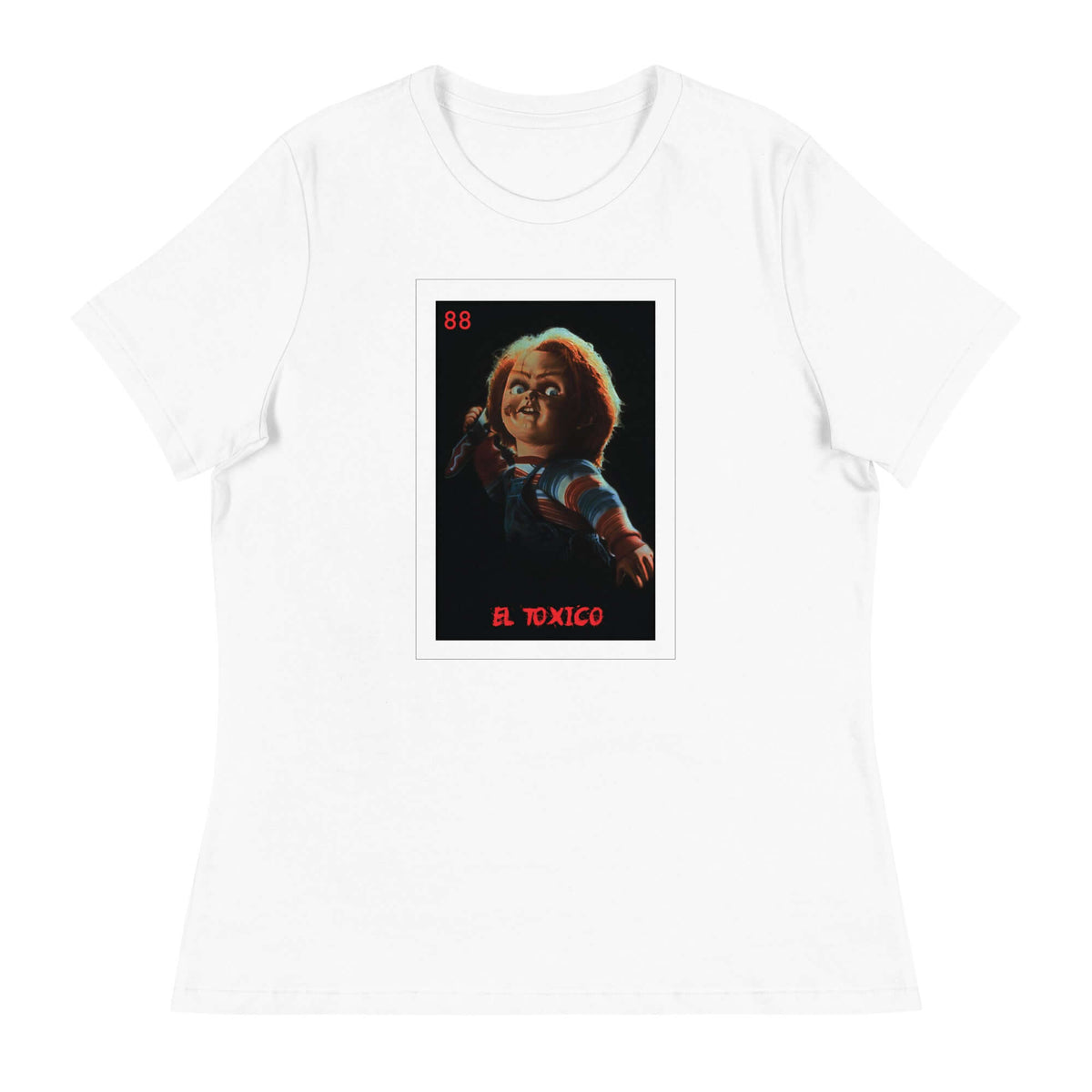 Women&#39;s El Tóxico (Chucky) Loteria T-Shirt