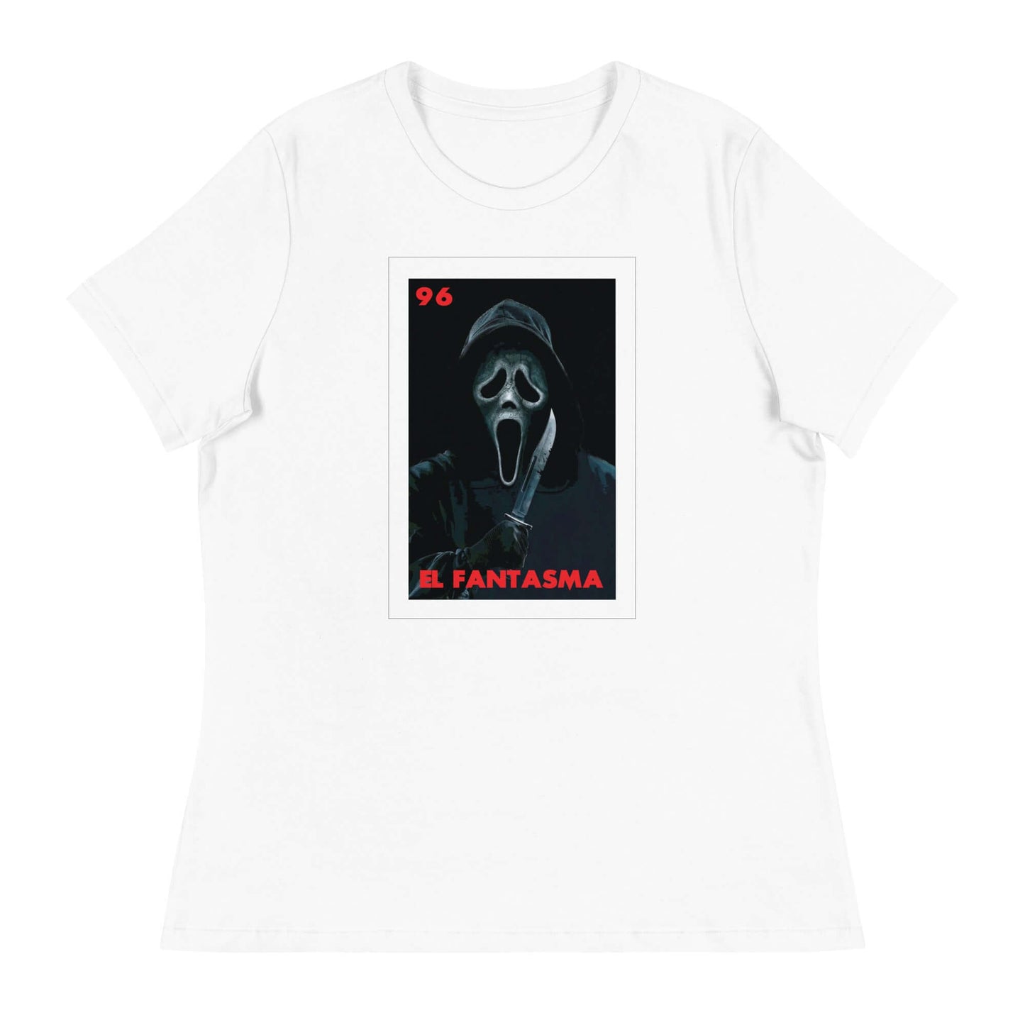 Women's El Fantasma (Ghostface) Loteria T-Shirt