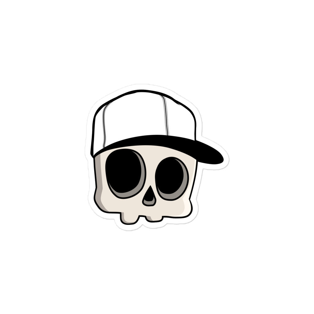 Calaverito con Gorra Sticker (Skull with hat)