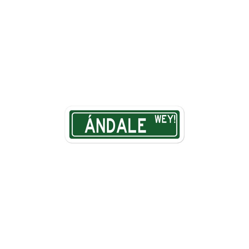 Ándale Wey Sticker (Let&#39;s Go Dude)