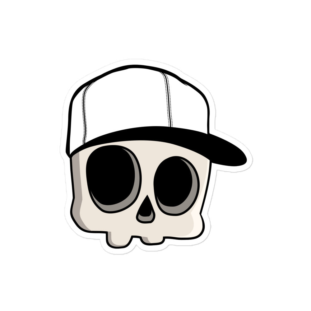 Calaverito con Gorra Sticker (Skull with hat)