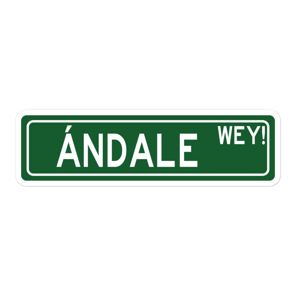 Ándale Wey Sticker (Let&#39;s Go Dude)