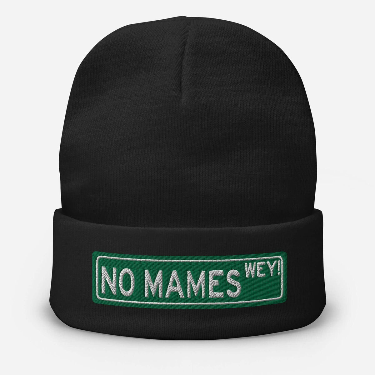 Gorro Bordado No Mames