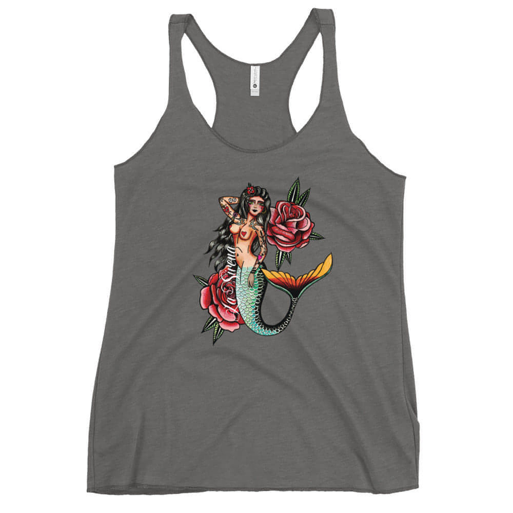 La Sirena Racerback Tank (The Mermaid)